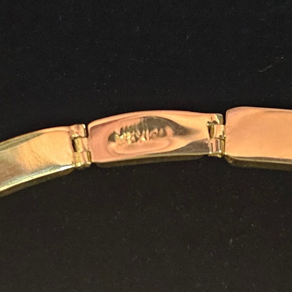 ✨ Vintage Taxco 950 Sterling Silver & Black Onyx Panel Necklace ✨ - Picture 5 of 8